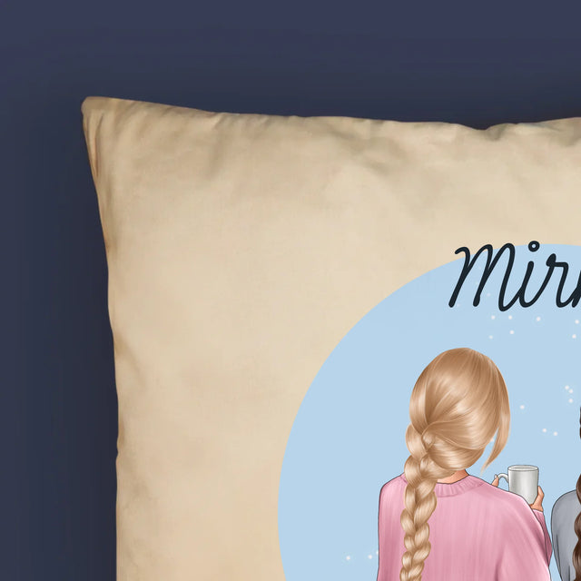 Tvorenie Postavy: Priateľky - Vankúš