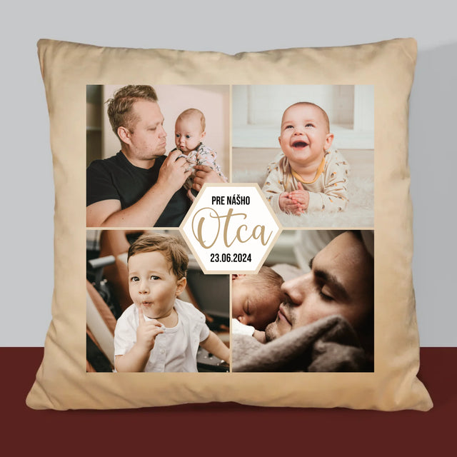 Fotokoláž: Pre Nášho Otca - Vankúš