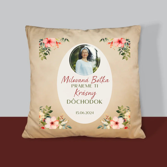 Fotografia A Podpis: Najlepší Dôchodok - Vankúš