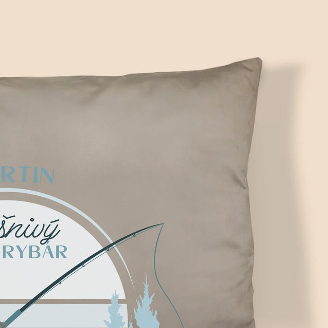 Tvar Z Fotografií: Vášnivý Rybár - Vankúš