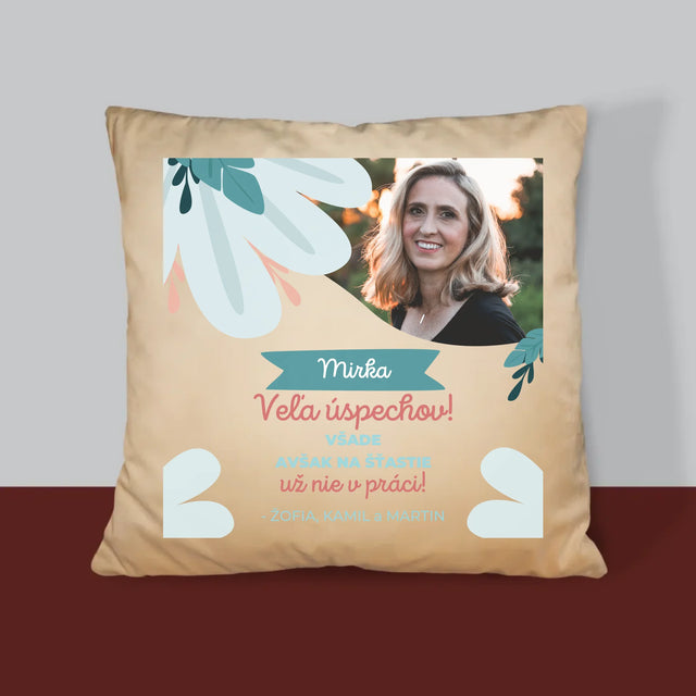 Fotografia A Podpis: Úspechy, Ale Nie V Práci - Vankúš