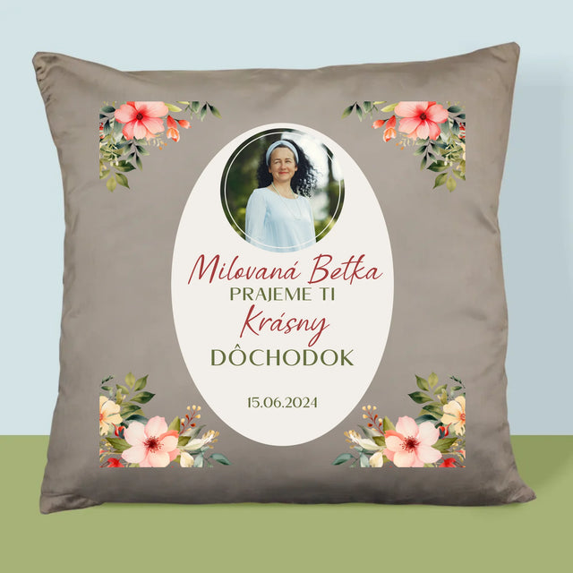 Fotografia A Podpis: Najlepší Dôchodok - Vankúš