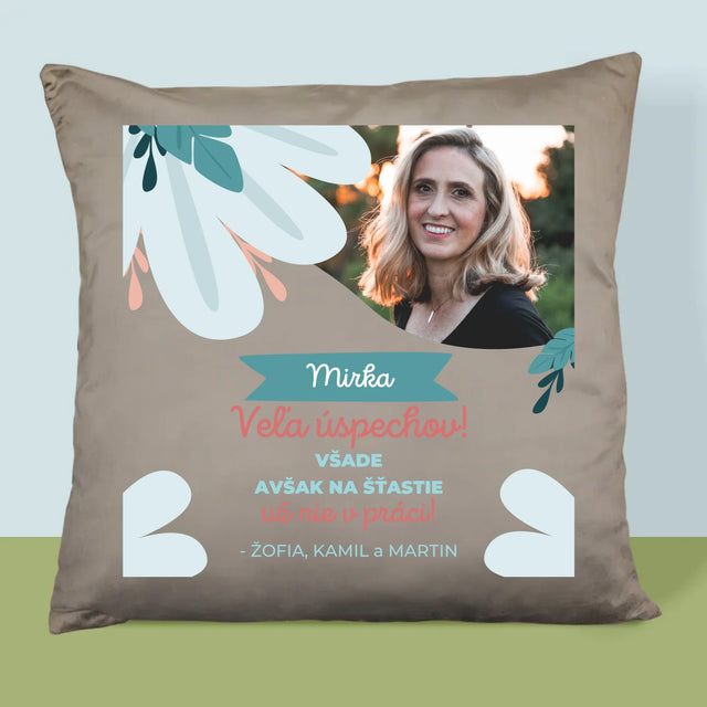 Fotografia A Podpis: Úspechy, Ale Nie V Práci - Vankúš