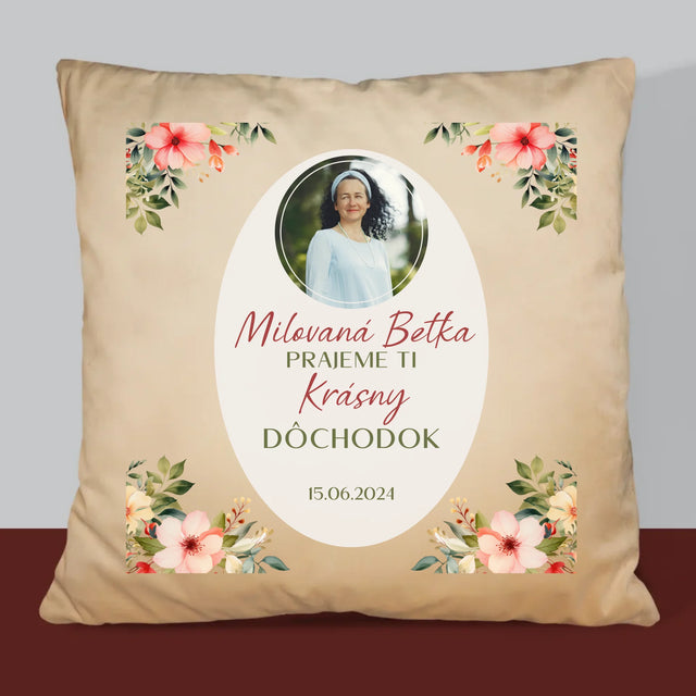 Fotografia A Podpis: Najlepší Dôchodok - Vankúš