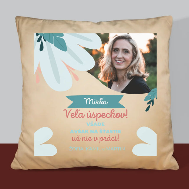 Fotografia A Podpis: Úspechy, Ale Nie V Práci - Vankúš