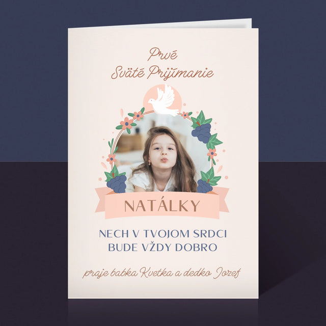 Fotografia A Podpis: Dobro V Srdci Prijímanie - Kartička S Prianiami