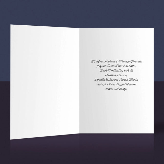 Fotografia A Podpis: Dobro V Srdci Prijímanie - Kartička S Prianiami