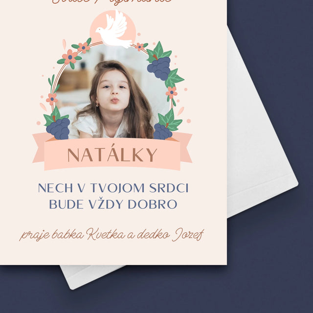 Fotografia A Podpis: Dobro V Srdci Prijímanie - Kartička S Prianiami