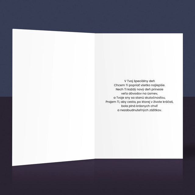 Fotokoláž: Ocko Je Najlepší - Kartička S Prianiami