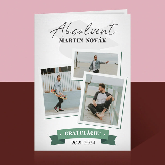 Obálka Časopisu: Absolvent - Kartička S Prianiami