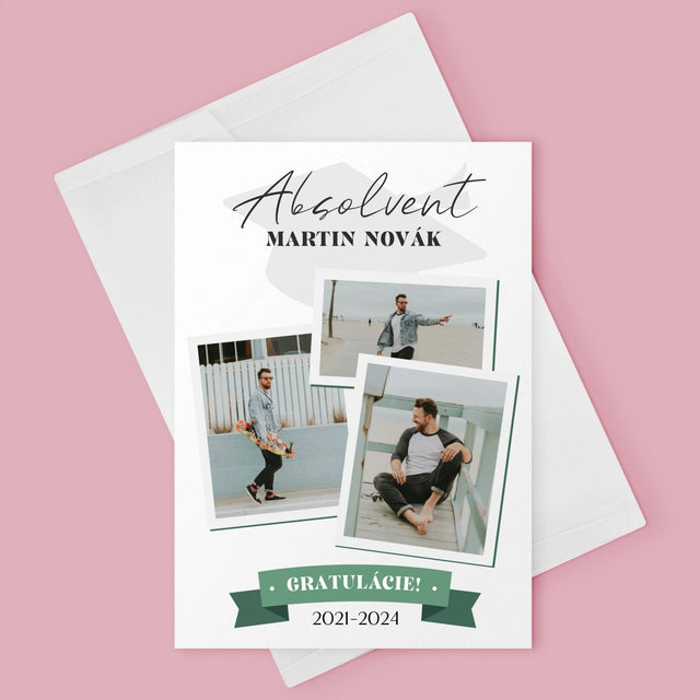 Obálka Časopisu: Absolvent - Kartička S Prianiami