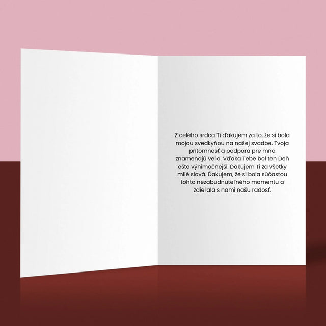 Tvorenie Postavy: Svedkyňa - Kartička S Prianiami