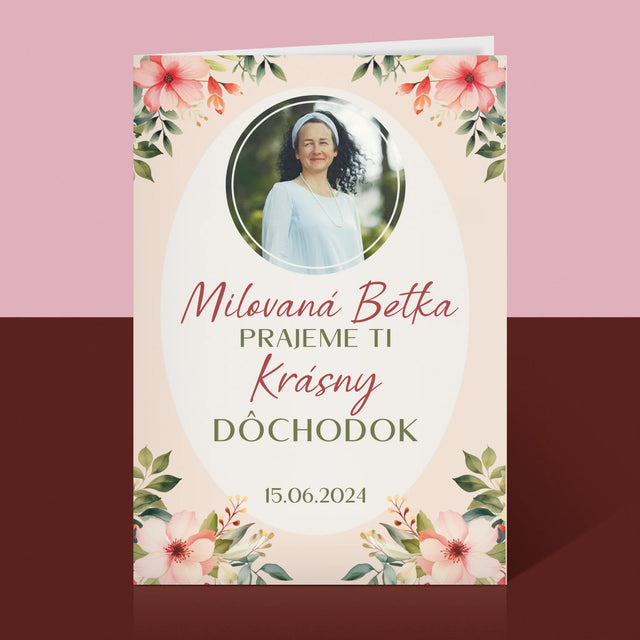 Fotografia A Podpis: Najlepší Dôchodok - Kartička S Prianiami