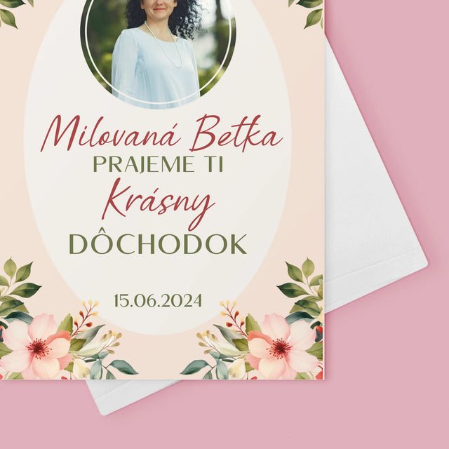 Fotografia A Podpis: Najlepší Dôchodok - Kartička S Prianiami