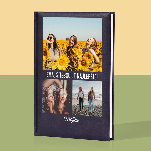 Fotokoláž: Najlepšie Kamarátky - Zápisník