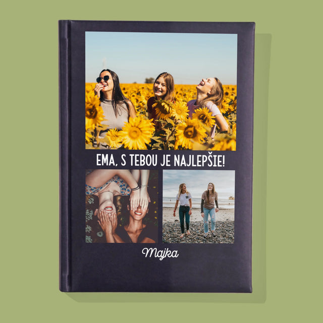 Fotokoláž: Najlepšie Kamarátky - Zápisník