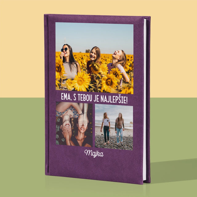 Fotokoláž: Najlepšie Kamarátky - Zápisník