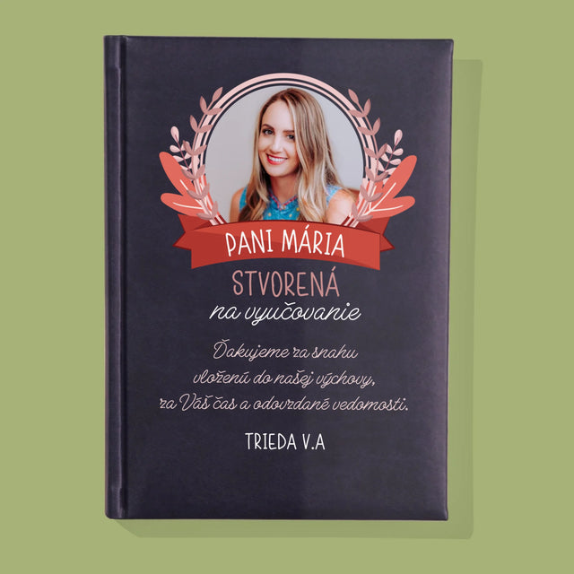 Fotografia A Podpis: Stvorená Na Vyučovanie - Zápisník