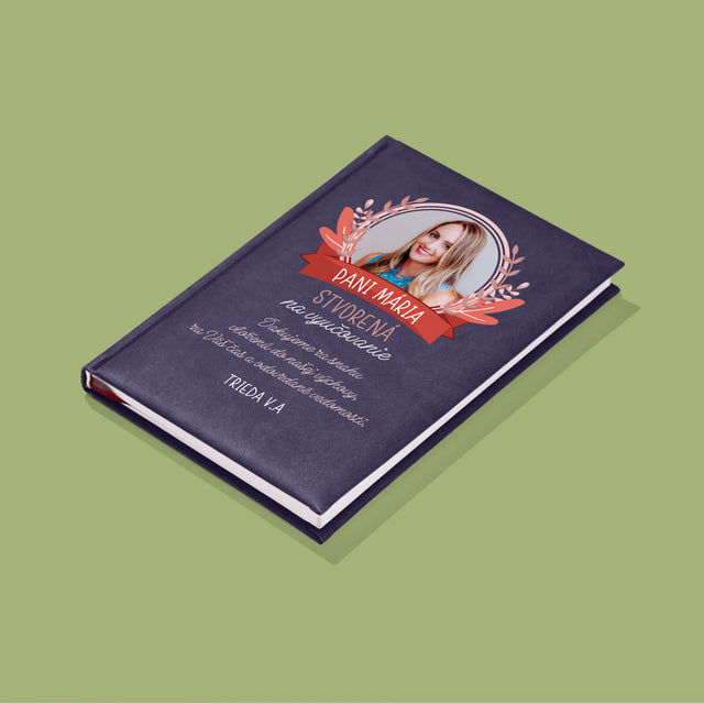 Fotografia A Podpis: Stvorená Na Vyučovanie - Zápisník