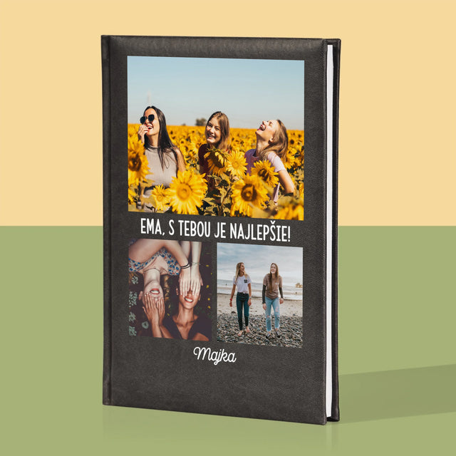 Fotokoláž: Najlepšie Kamarátky - Zápisník