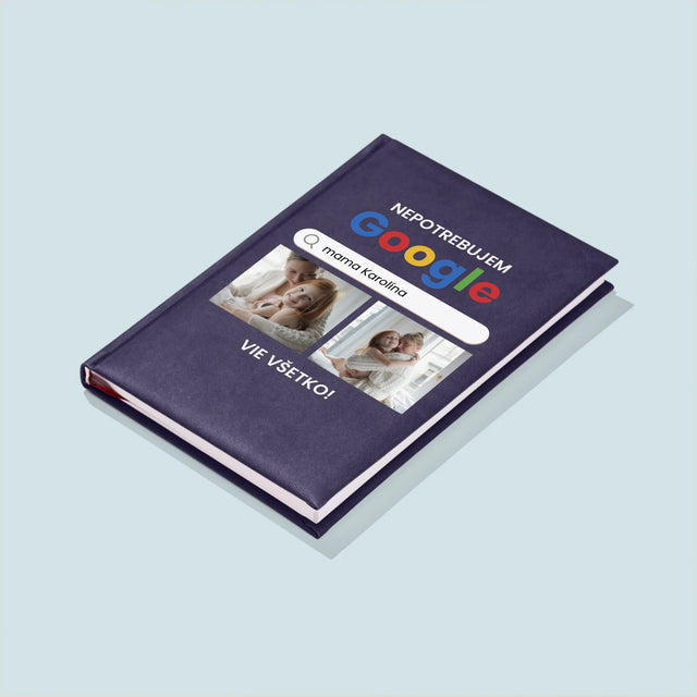 Fotokoláž: Nepotrebujem Google - Zápisník