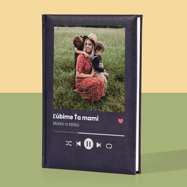 Fotografia A Podpis: Ľúbime Ťa Mami - Zápisník