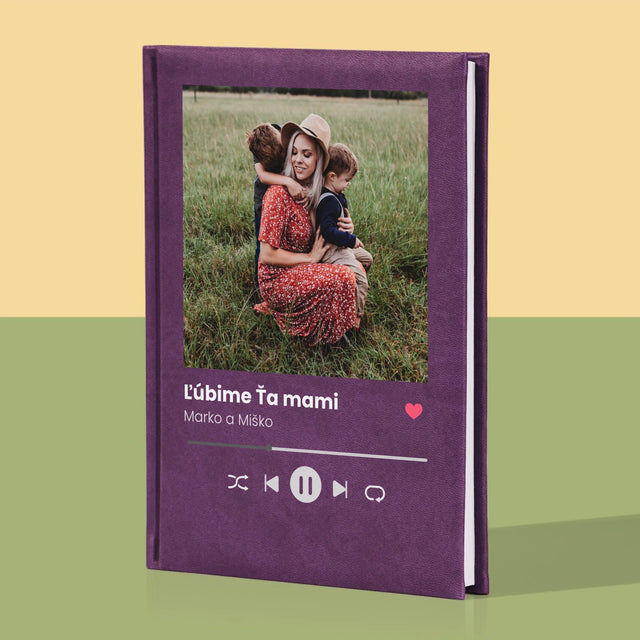 Fotografia A Podpis: Ľúbime Ťa Mami - Zápisník