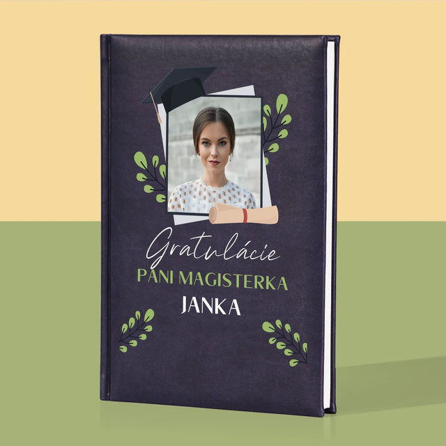 Fotografia A Podpis: Gratulácie Magisterka - Zápisník