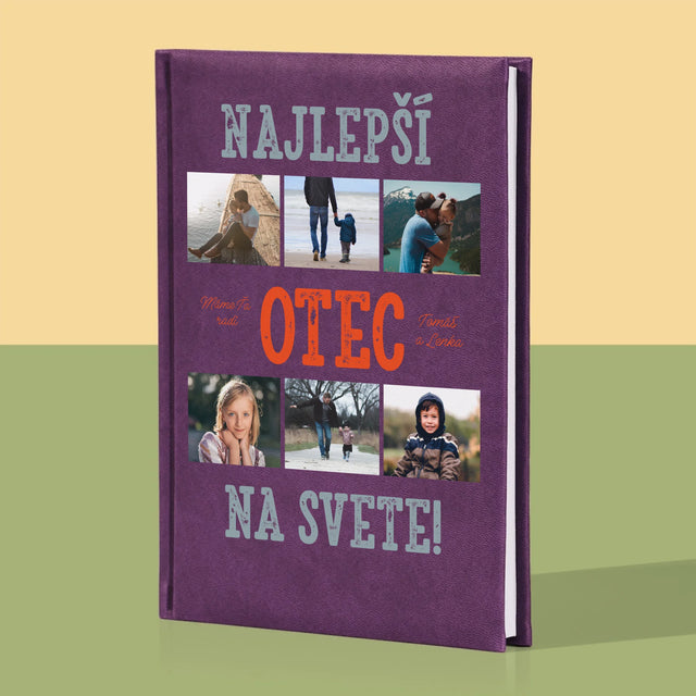 Fotokoláž: Najlepší Otec Na Svete Fotografie - Zápisník