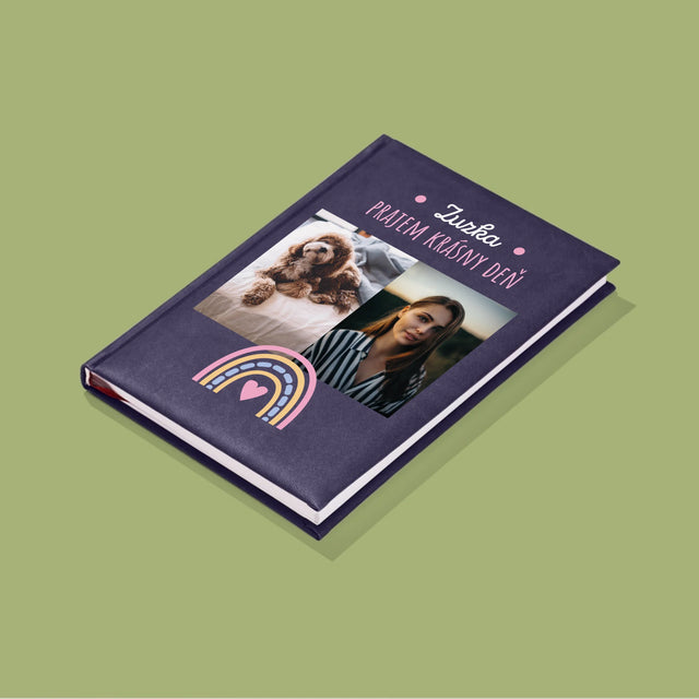 Fotokoláž: Prajem Krásny Deň - Zápisník