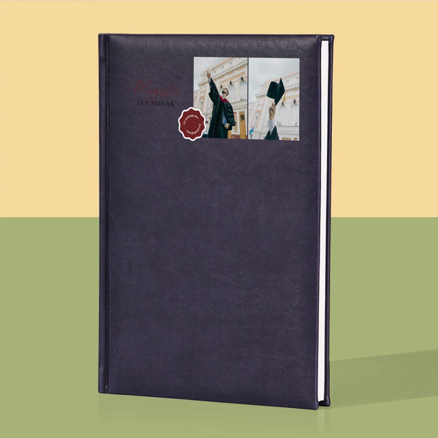 Fotokoláž: Magister - Zápisník