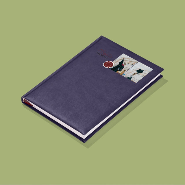 Fotokoláž: Magister - Zápisník