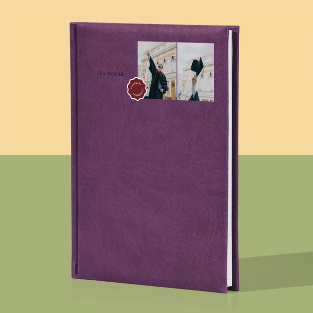 Fotokoláž: Magister - Zápisník
