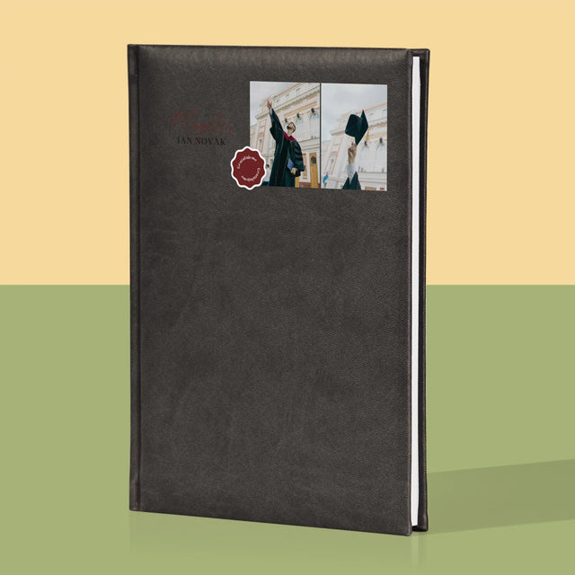 Fotokoláž: Magister - Zápisník