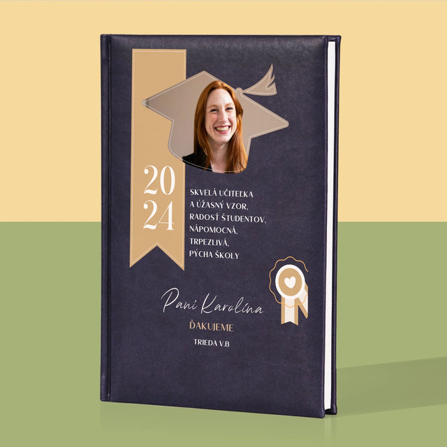 Fotografia A Podpis: Diplom Pre Učiteľa - Zápisník