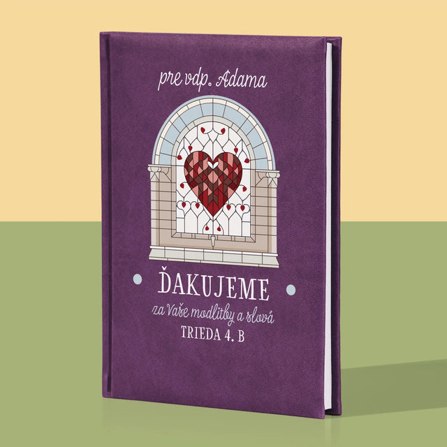Meno A Podpis: Ďakujeme Za Vaše Modlitby - Zápisník
