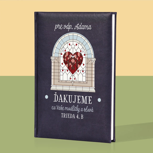 Meno A Podpis: Ďakujeme Za Vaše Modlitby - Zápisník