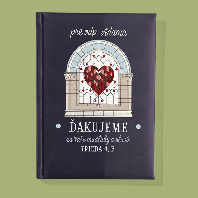 Meno A Podpis: Ďakujeme Za Vaše Modlitby - Zápisník