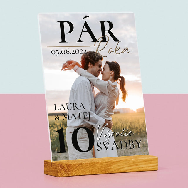 Obálka Časopisu: Pár Roka - Tlač Na Akrylové Sklo (Vertikálne)