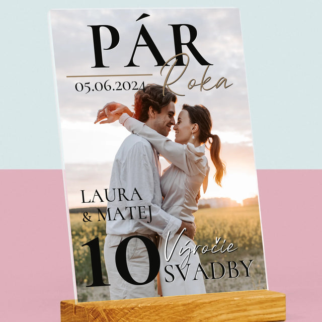 Obálka Časopisu: Pár Roka - Tlač Na Akrylové Sklo (Vertikálne)