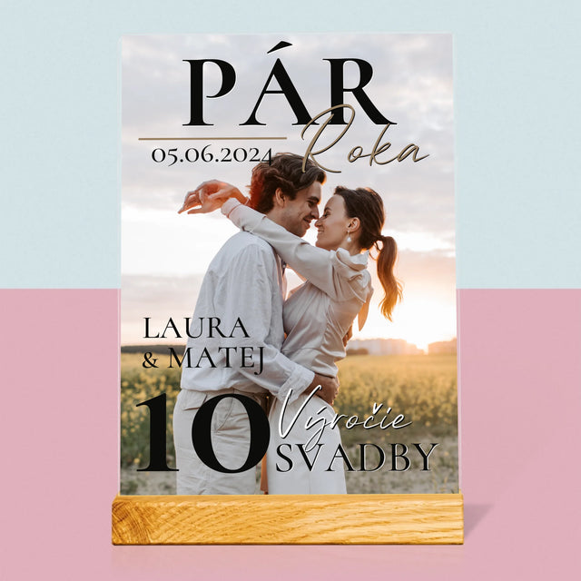 Obálka Časopisu: Pár Roka - Tlač Na Akrylové Sklo (Vertikálne)