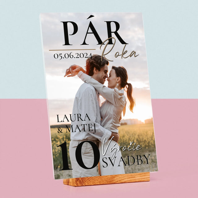 Obálka Časopisu: Pár Roka - Tlač Na Akrylové Sklo (Vertikálne)