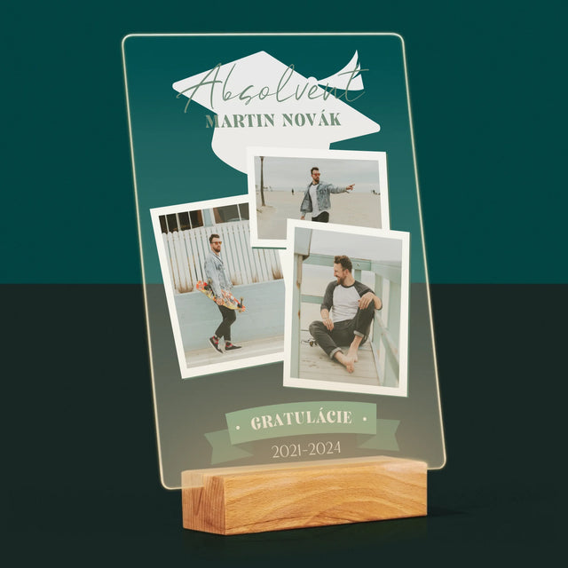 Obálka Časopisu: Absolvent - Tlač Na Akrylové Sklo (Vertikálne)