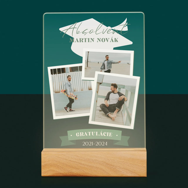 Obálka Časopisu: Absolvent - Tlač Na Akrylové Sklo (Vertikálne)