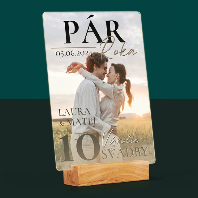 Obálka Časopisu: Pár Roka - Tlač Na Akrylové Sklo (Vertikálne)