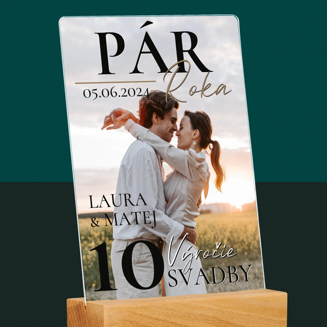 Obálka Časopisu: Pár Roka - Tlač Na Akrylové Sklo (Vertikálne)