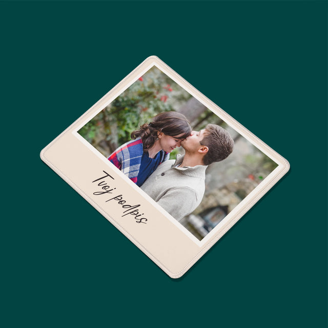 Fotografia A Podpis: Tvoja Fotografia A Podpis - Podložka Pod Myš