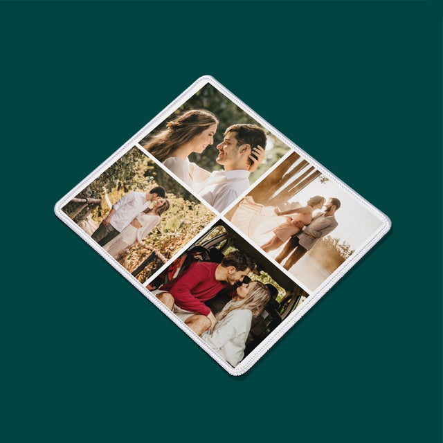 Fotokoláž: 4 Fotografie - Podložka Pod Myš