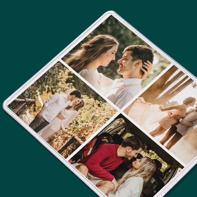 Fotokoláž: 4 Fotografie - Podložka Pod Myš