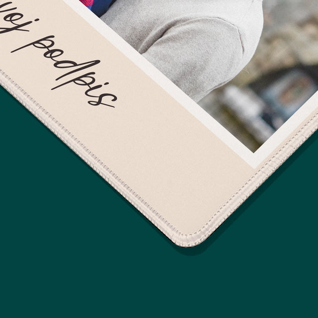 Fotografia A Podpis: Tvoja Fotografia A Podpis - Podložka Pod Myš